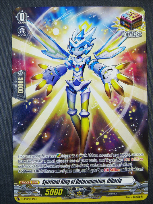 Spiritual King of Determination Olbaria D-PR - Vanguard Card #5UR