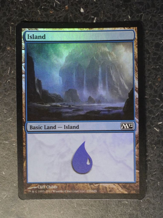 MTG Magic Cards Foil: ISLAND 235/249 # 10E32