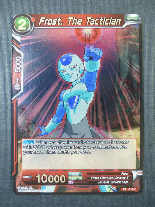 Frost the Tactician C Foil - Dragon Ball Super Card #A3F
