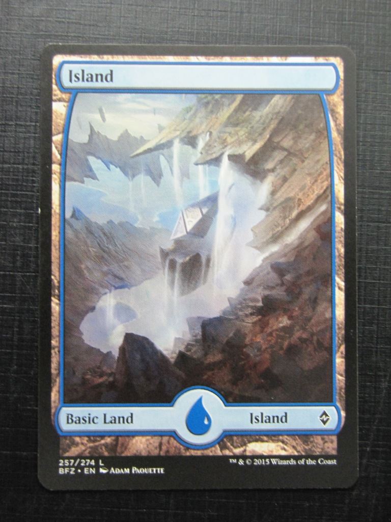MTG Magic Cards: ISLAND FULL ART 257/274 # 28C30