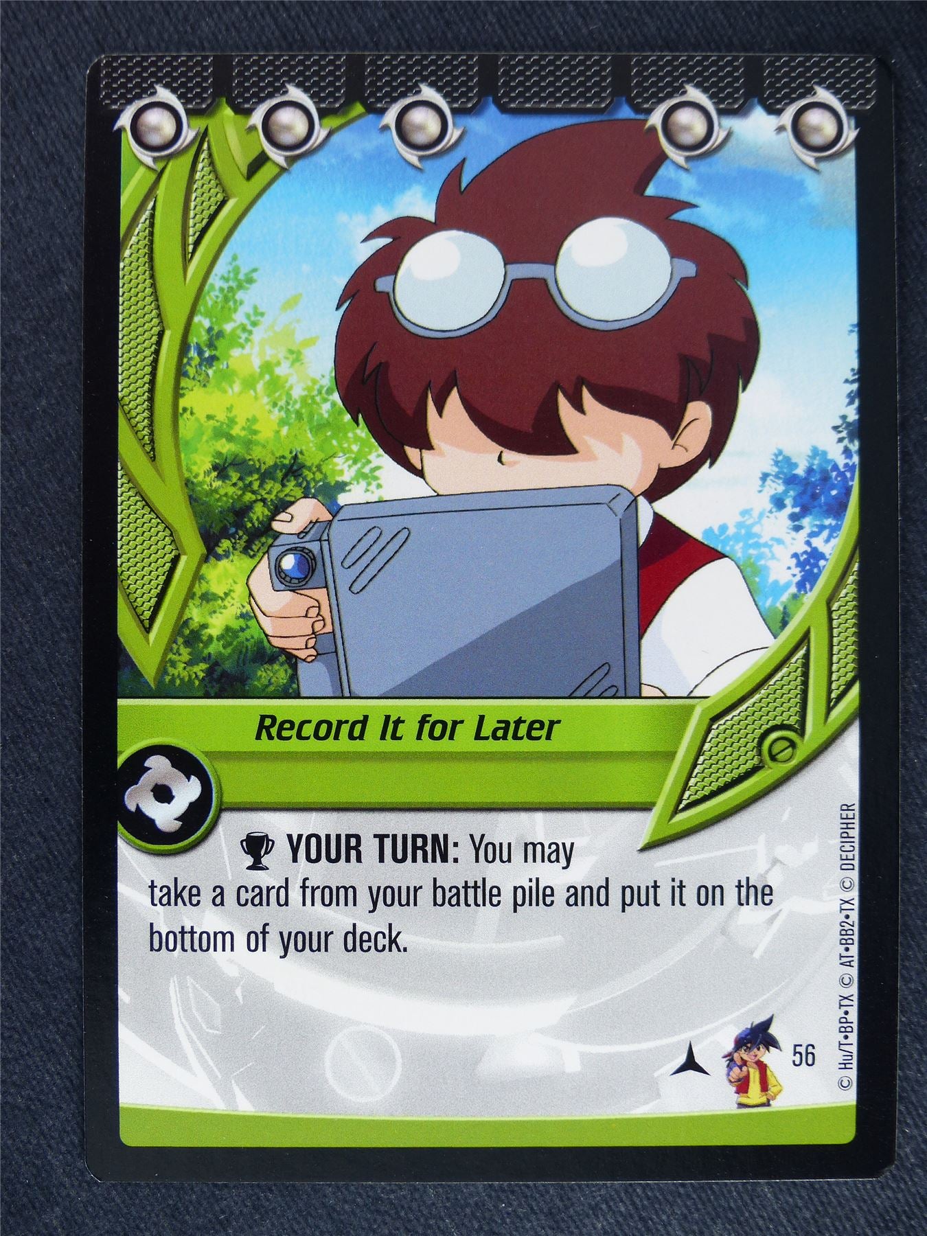Record It For Later 56 - Beyblade Cards #X5