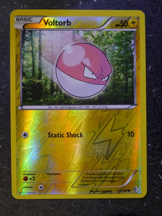 Pokemon Cards: VOLTORB 51/149 REVERSE HOLLOW # 5G37