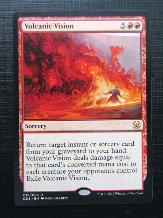 MTG Magic Cards: VOLCANIC VISION duel deck # 29H48