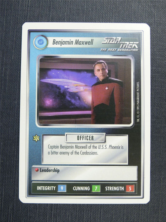 Benjamin Maxwell - TNG - Star Trek Cards #4SD