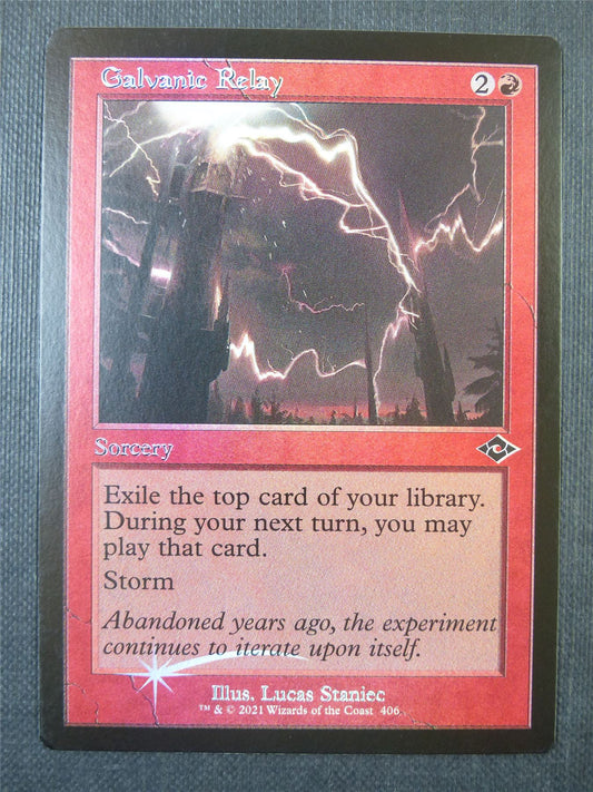 Galvanic Relay Retro Foil - Mtg Card #8RQ