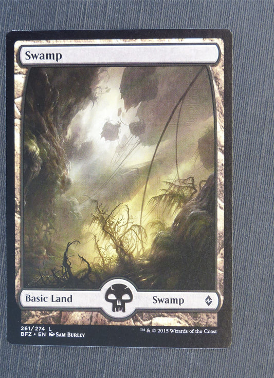 Swamp Full Art 261/274 - Mtg Magic Cards #5EP