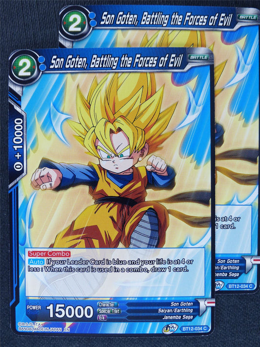Son Goten Battling the Forces of Evil x2 #Q5