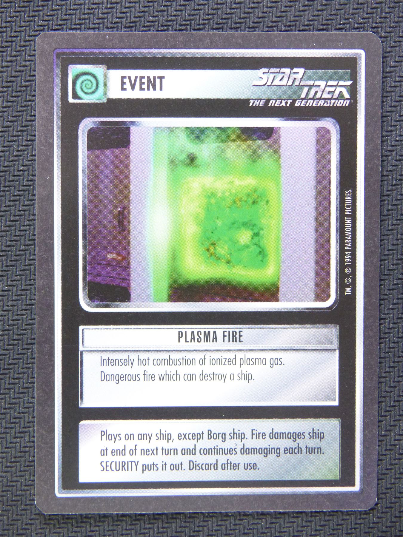 Event Plasma Fire - Star Trek CCG Next Gen #56K