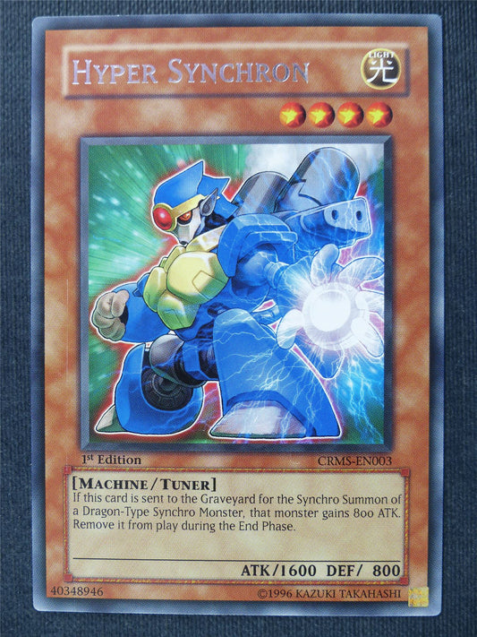 Hyper Synchron CRMS Rare - Yugioh Cards #2M7