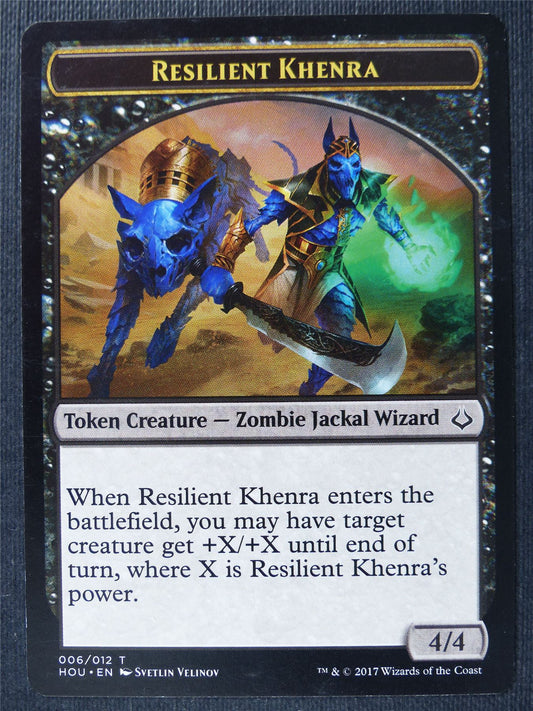 Resilient Khenra Token - Mtg Card #1WO