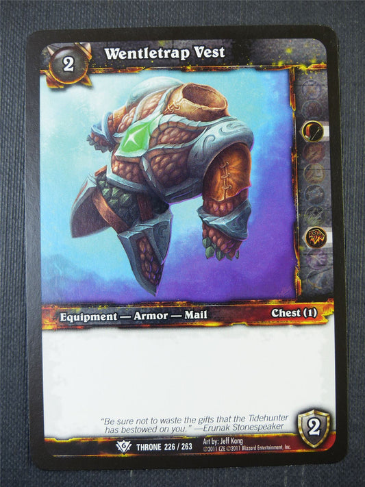 Wentletrap Vest 226/263 - WoW Card #1BK