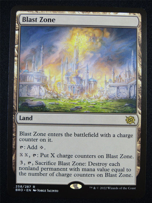Blast Zone - Mtg Card #1VB