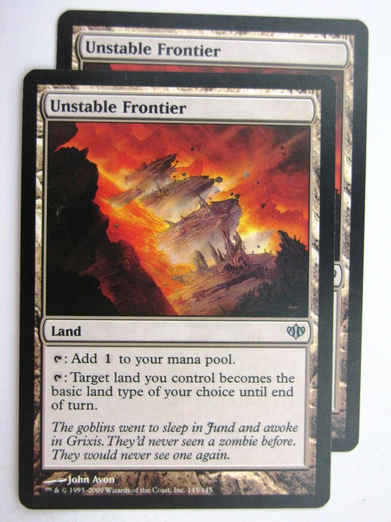 MTG Magic Cards: UNSTABLE FRONTIER x2 # 27D32