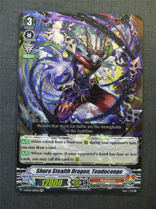 Shura Stealth Dragon Tendocongo V-BT05 RR - Vanguard Cards #102