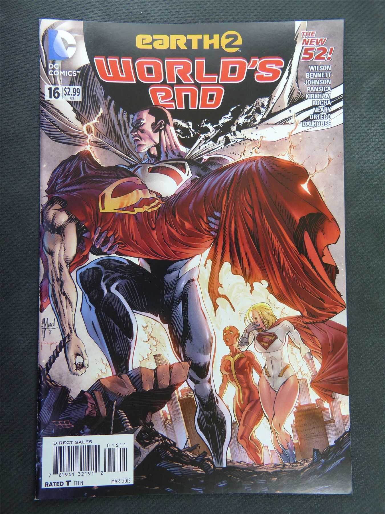 EARTH 2 - Worlds End #16 - DC Comic #16J