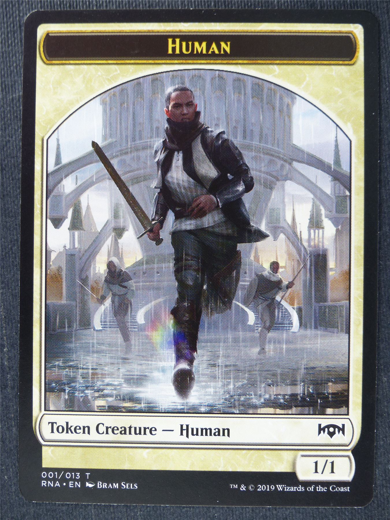 Human Token - Mtg Magic Cards #1Q7