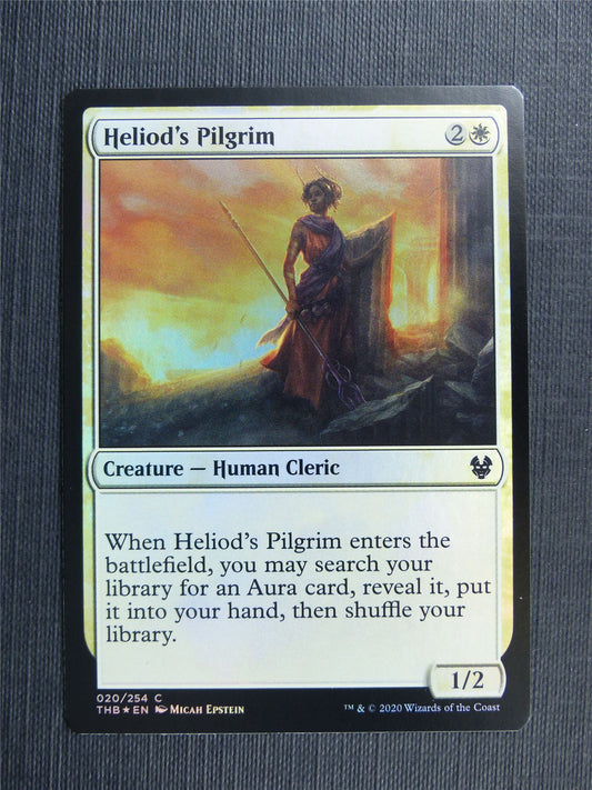 Heliod's Pilgrim Foil - Theros Collector Ed - Mtg Magic Cards #3NW