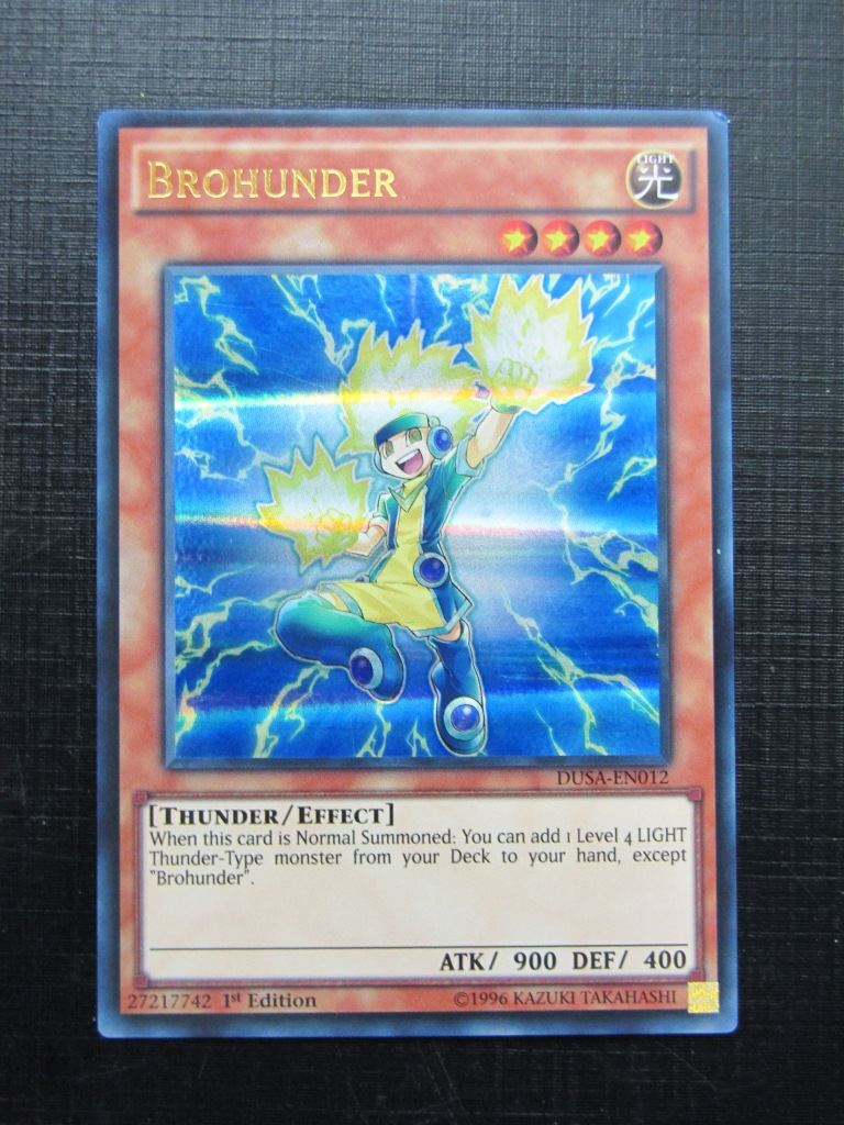 Yugioh Cards: BROHUNDER DUSA ULTRA RARE # 28E32