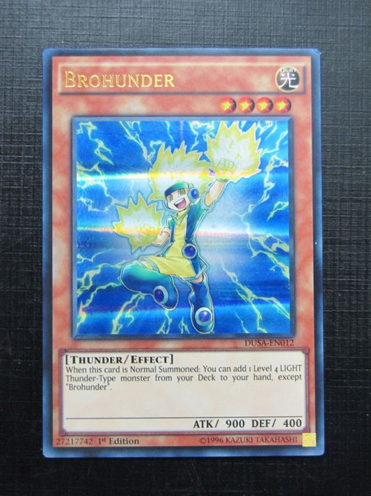 Yugioh Cards: BROHUNDER DUSA ULTRA RARE # 28E32