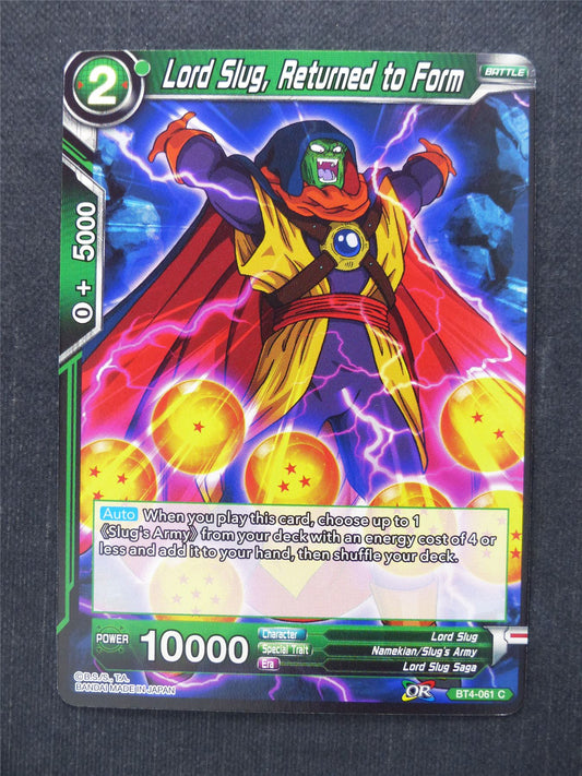 Lord Slug Returned to Form - Dragon Ball Super Cards #GO