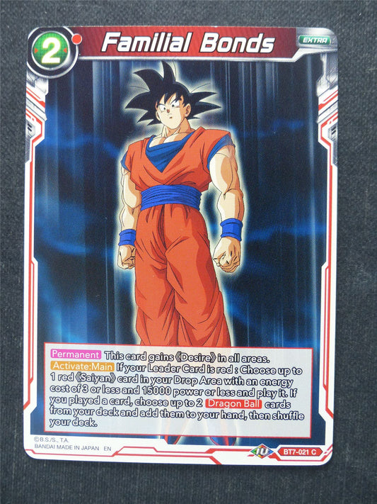 Familial Bonds - Dragon Ball Super Cards #32