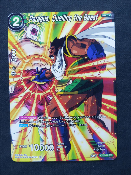 Paragus Quelling the Beast - Dragon Ball Super Cards #47