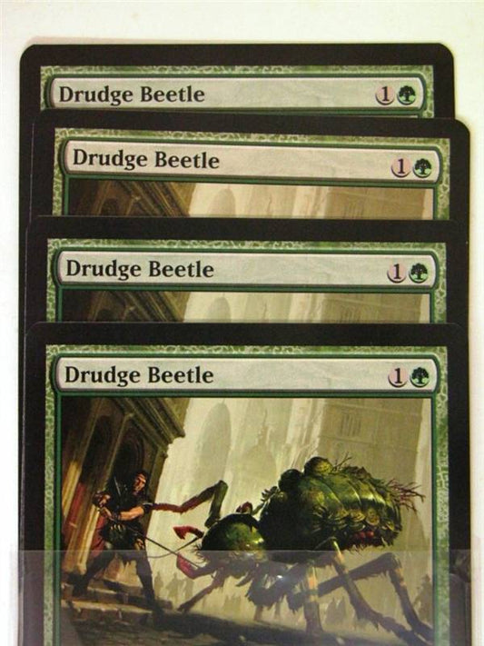 Mtg Magic the Gathering - DRUDGE BEETLE x4