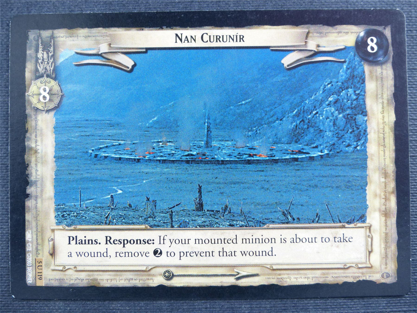 Nan Curunir 5 U 119 - LotR Cards #2SJ