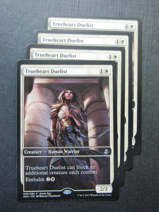 Trueheart Duelist Promo x4 - Mtg Magic Cards #DC