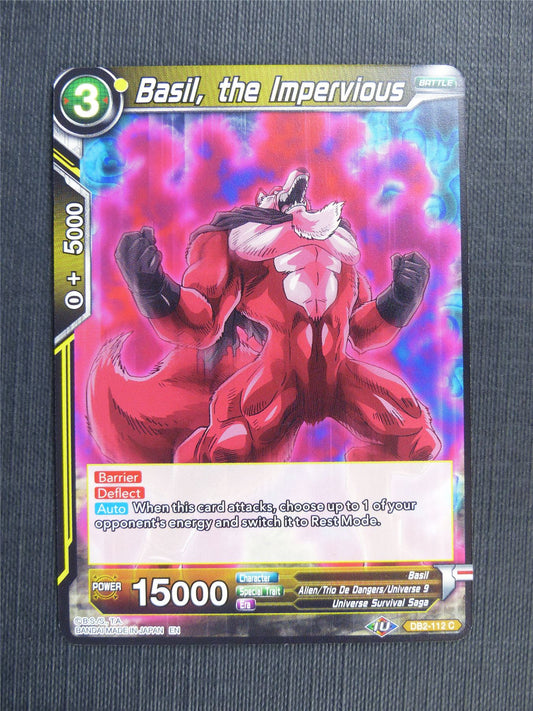 Basil the Impervious - DB2 Dragon Ball Super Card