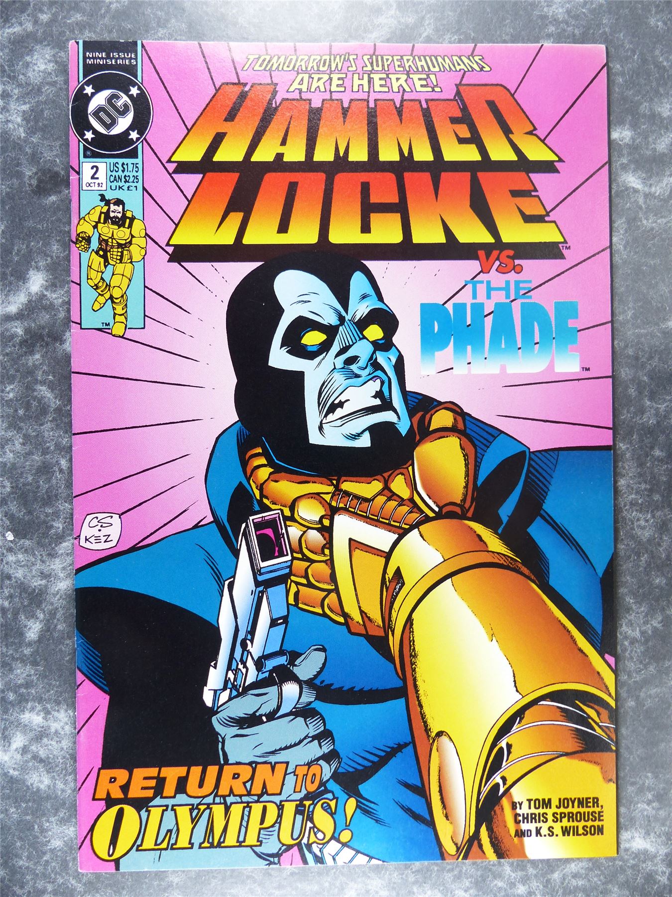 the HAMMER Locke #2 - DC - Comic #D2