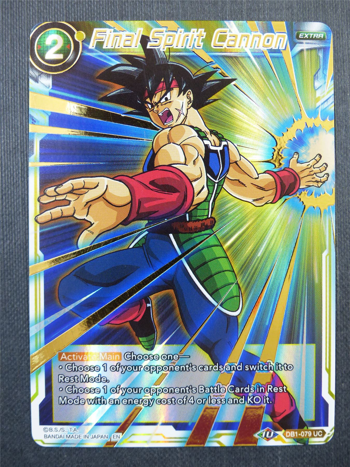 Final Spirit Cannon DB1 Foil - Dragon Ball Super Card #47N