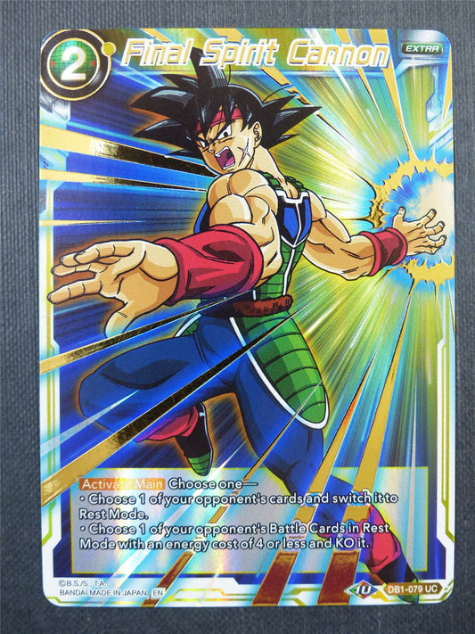 Final Spirit Cannon DB1 Foil - Dragon Ball Super Card #47N
