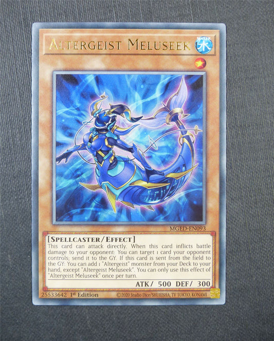 Altergeist Meluseek MGED Rare 1st Ed - Yugioh Card #5DO