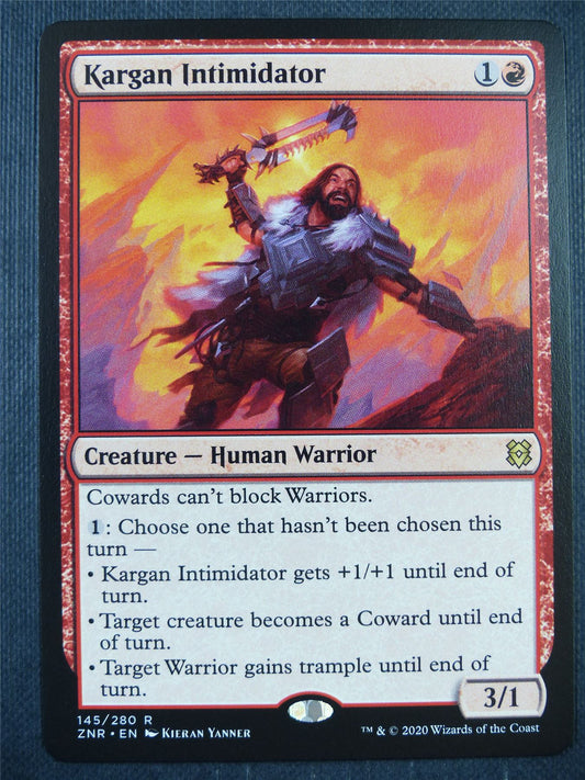 Kargan Intimidator - Mtg Card #8U4
