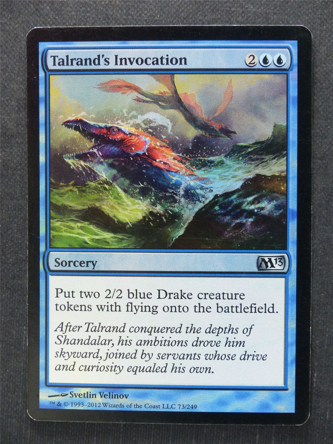 Talrand's Invocation Foil - Mtg Magic Cards #NT