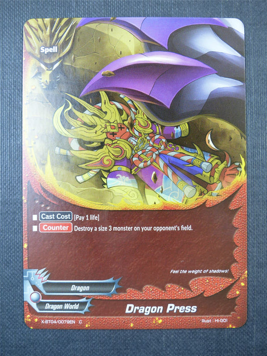 Dragon Press C Foil - Buddyfight Card #5I