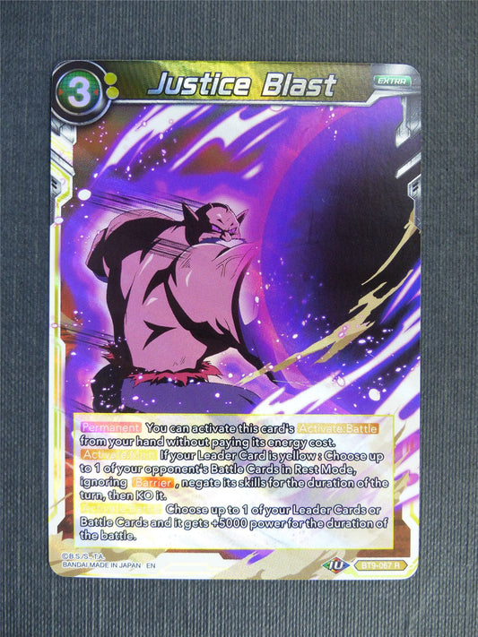Justice Blast R - Dragon Ball Super Cards #180