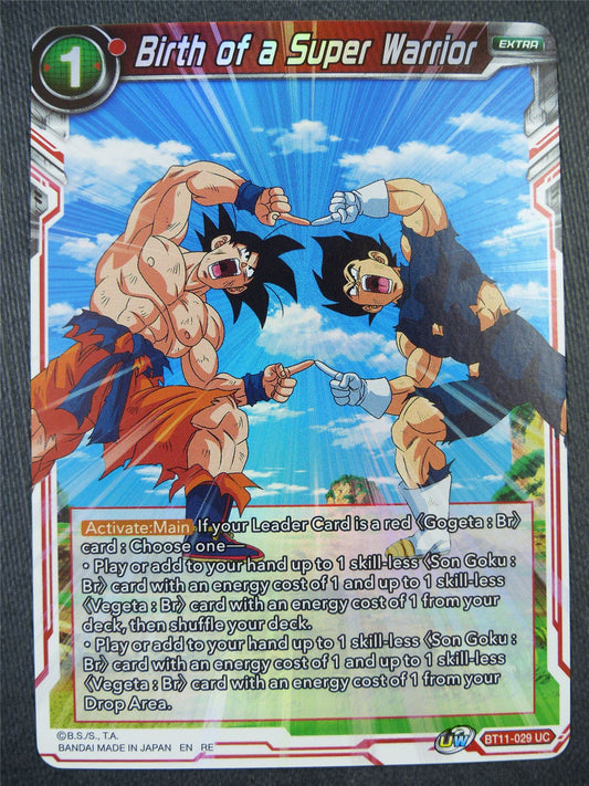 Birth of a Super Warrior BT11 Foil - Dragon Bal Super Card #902
