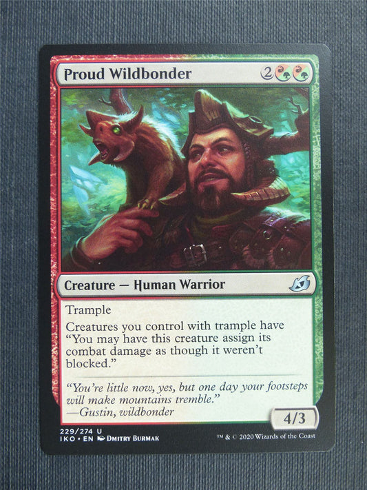 Pride Wildbonder - IKO Mtg Card