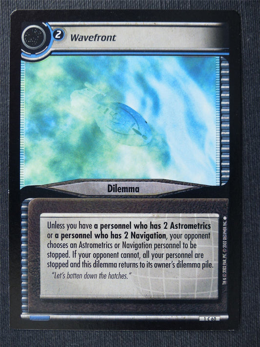 Wavefront - Star Trek Cards #V8