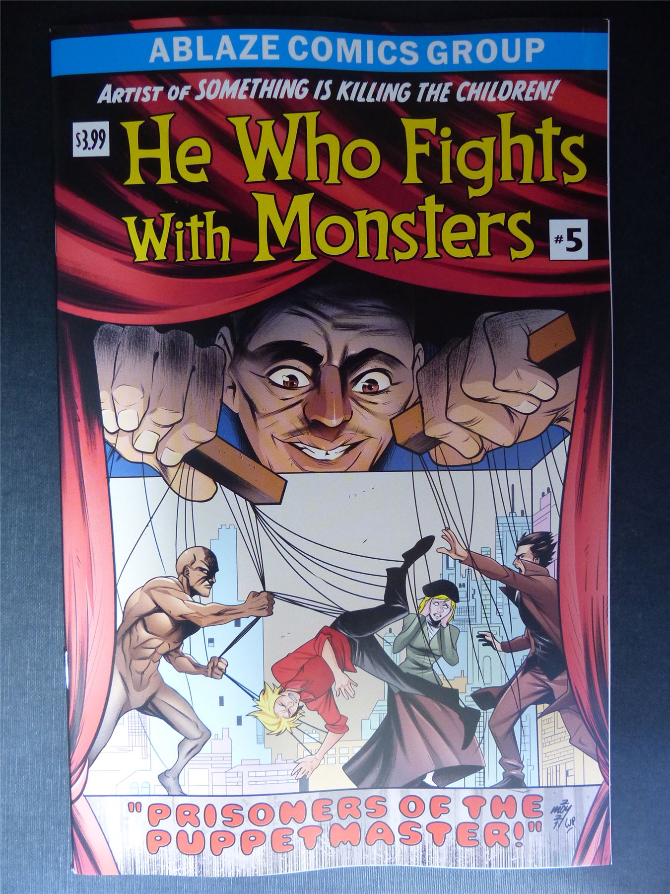 HE Who Fights With Monsters #5 cvr D - Jan 2022 - Ablaze Comics #5VL