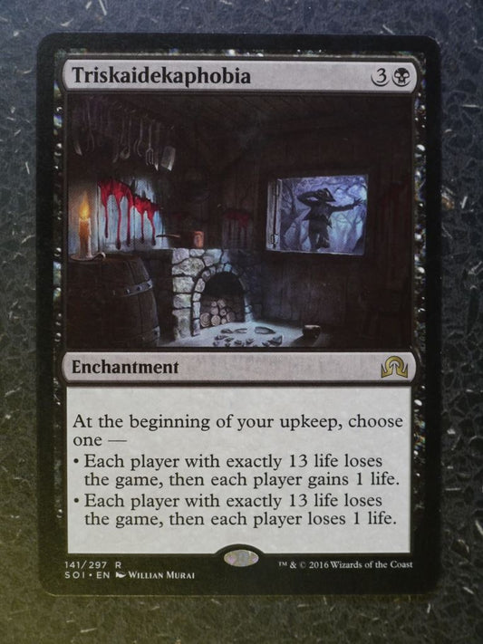 MTG Magic Cards: TRISKAIDEKAPHOBIA # 7H68