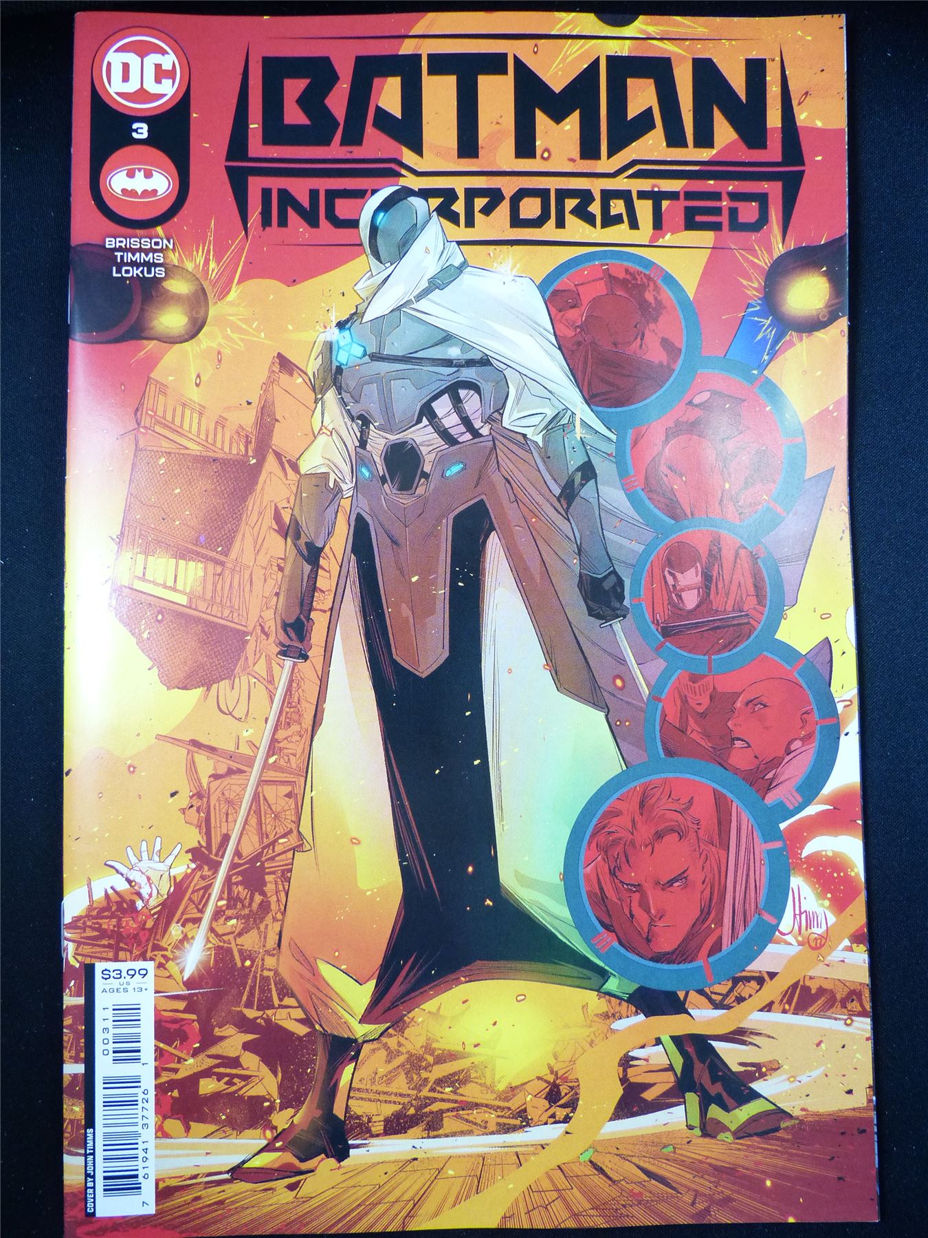 BATMAN: Incorporated #3 - Feb 2023 DC Comic #1B0