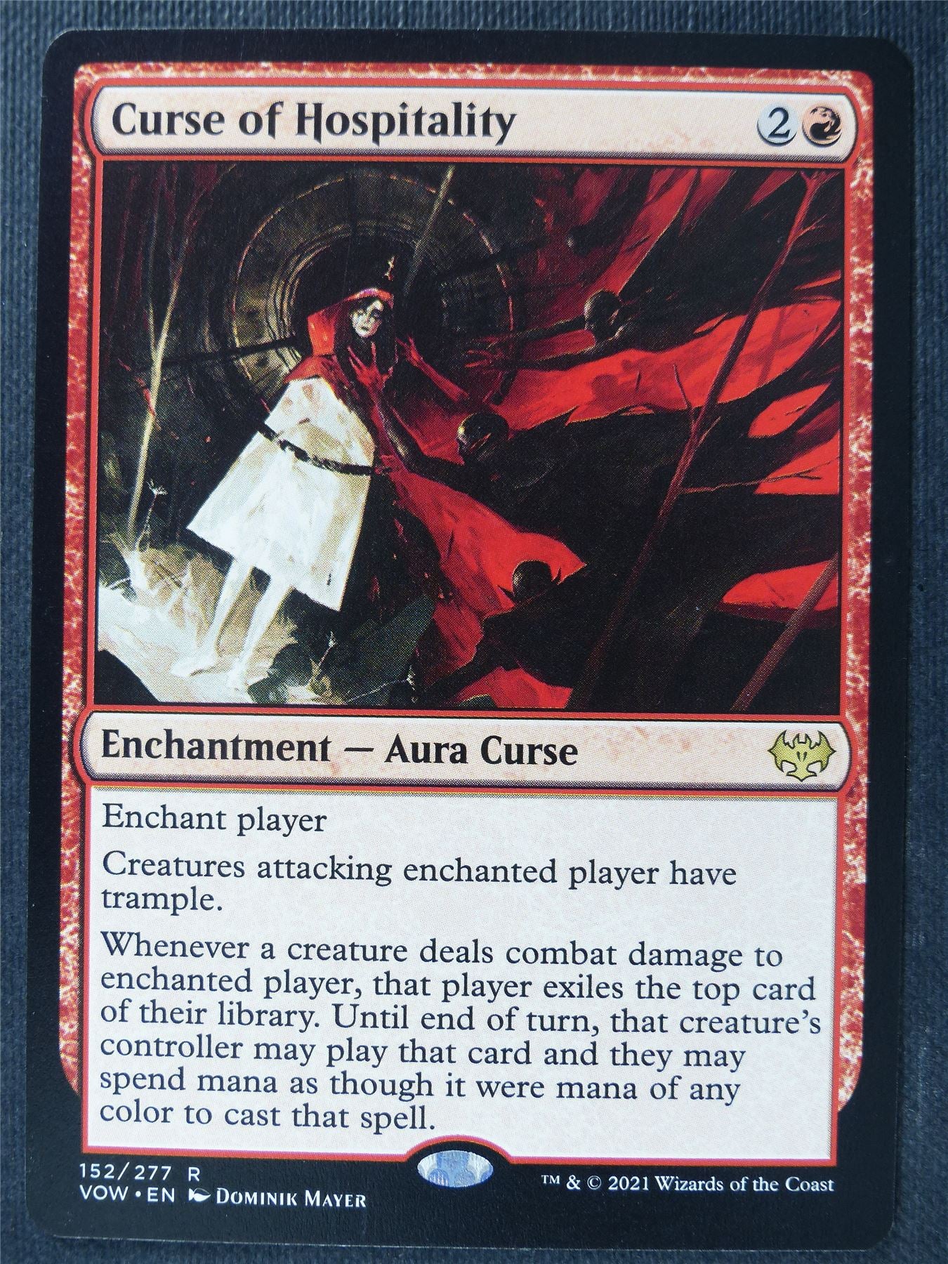 Curse of Hospitality - Crimson Vow - Mtg Card #2HG
