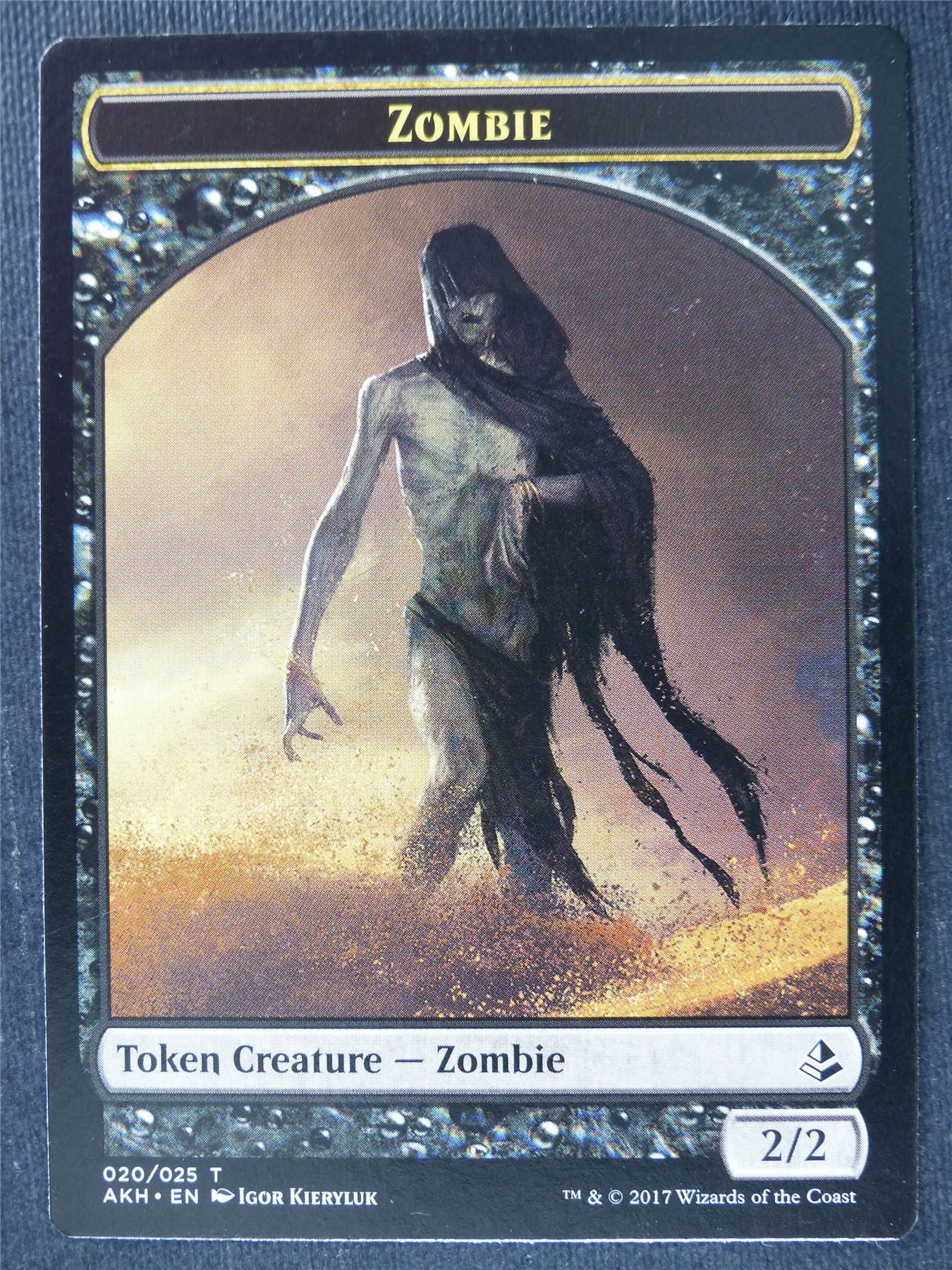 Zombie Token - Mtg Magic Cards #1QH