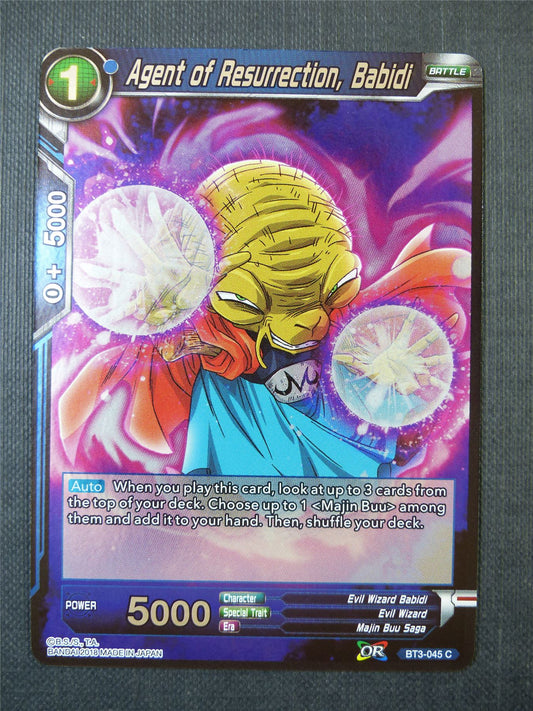 Agent of Resurrection Babidi C Foil - Dragon Ball Super Card #A44