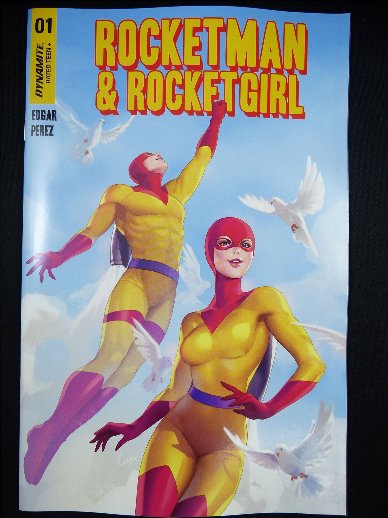 ROCKETMAN & Rocketgirl #1 - Mar 2023 Dynamite Comic #YM