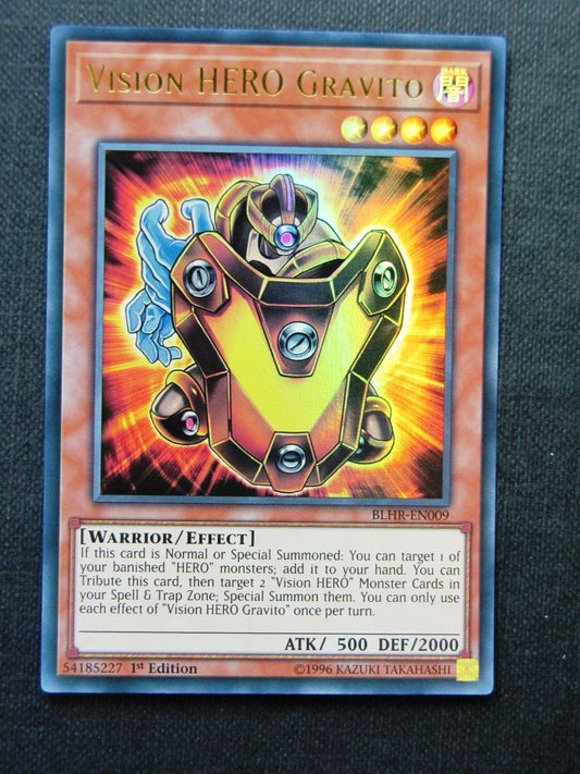 Vision Hero Gravito BLHR Ultra Rare - 1st ed - Yugioh Cards #1I9