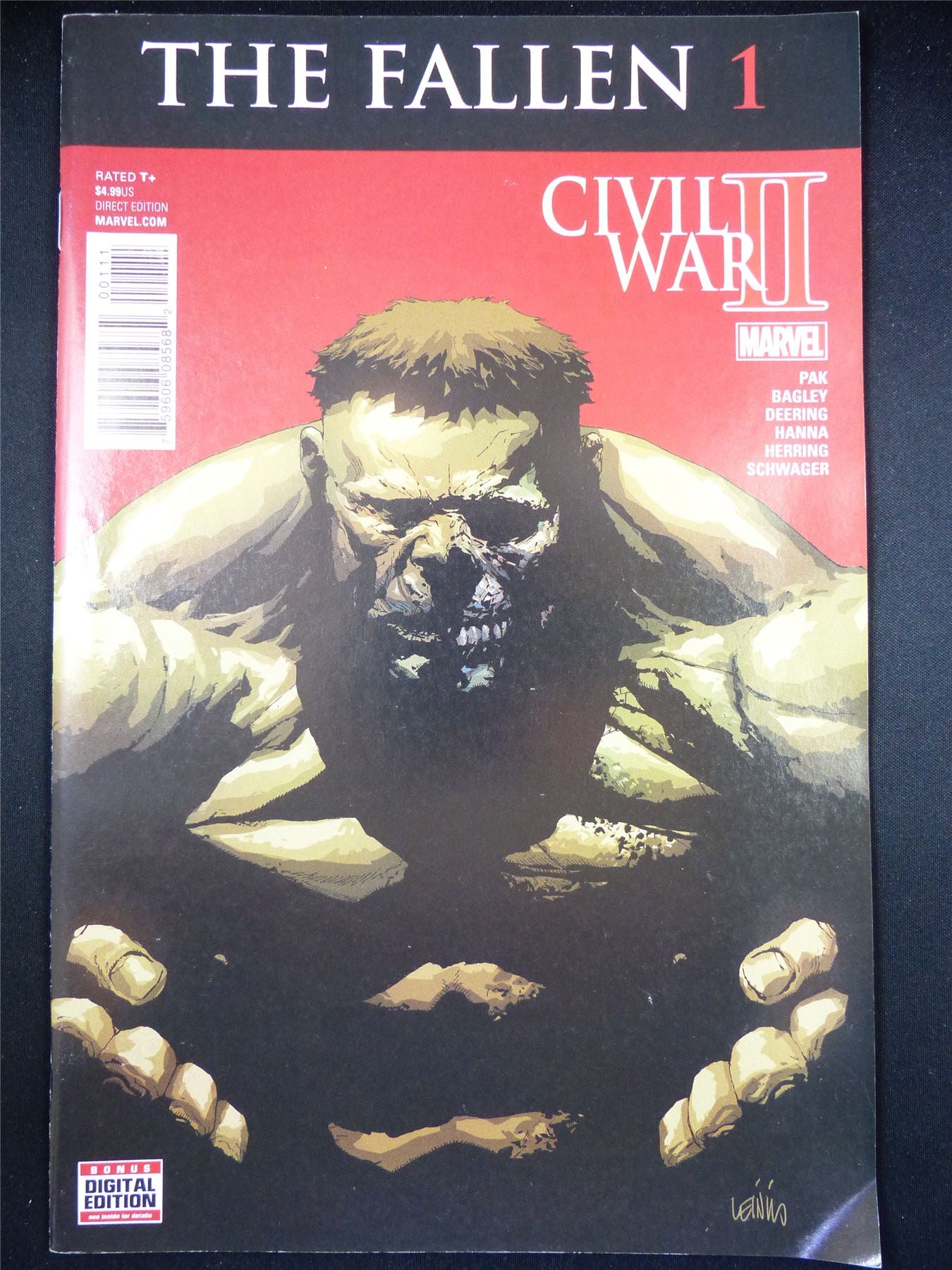 CIVIL War II: The Fallen #1 - Marvel Comic #LW